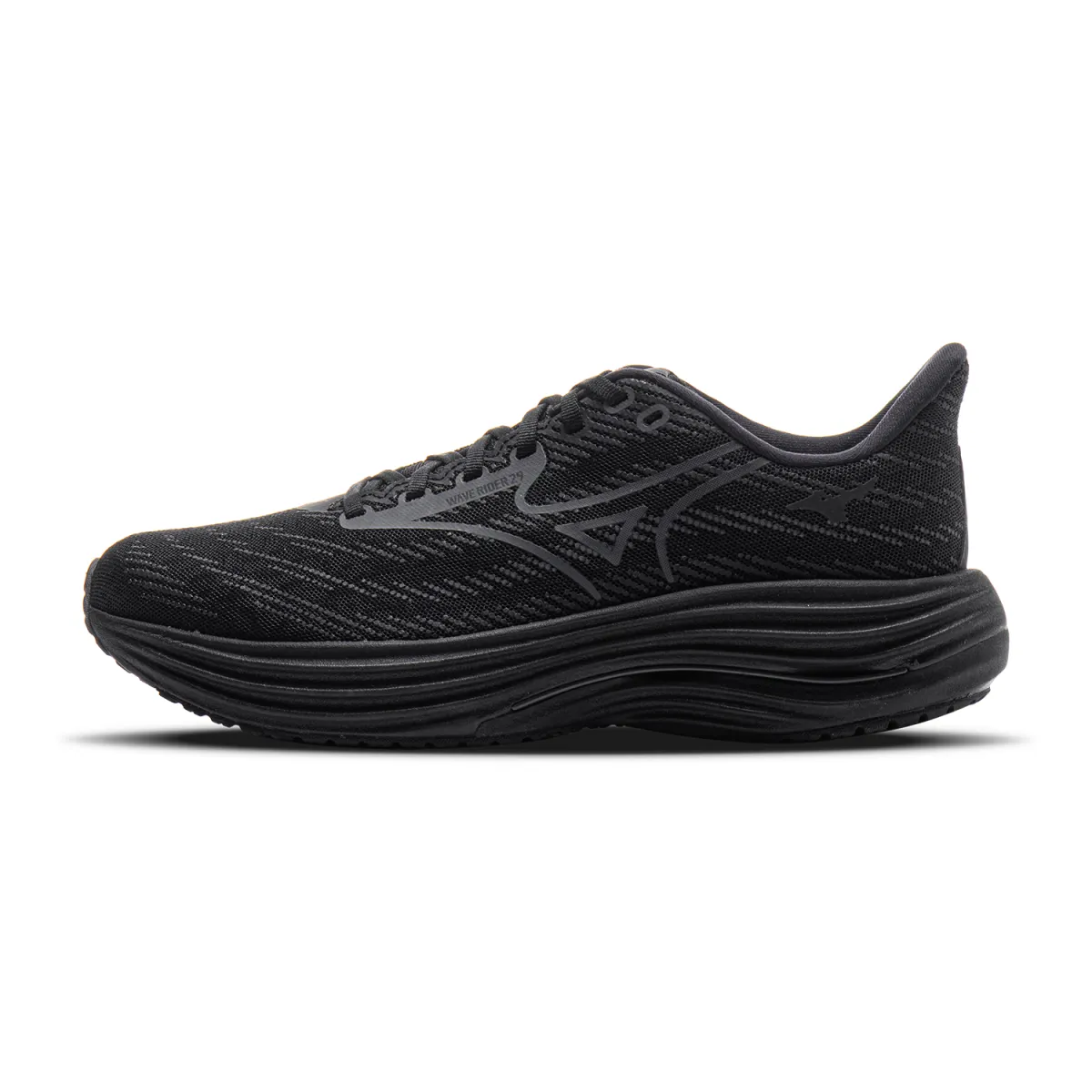 Mizuno WAVE RIDER 29 Low top Running Shoes Unisex Black