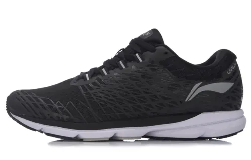 Li Ning Red Hare Abrasion Resistant Slip Resistant Low top Running Shoes Women's Black Gray