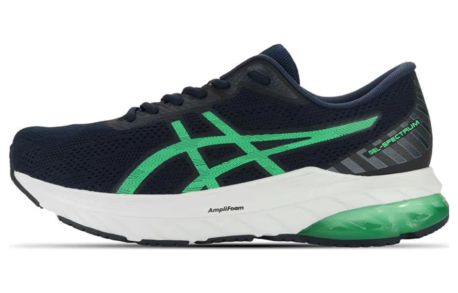 ASICS Gel Spectrum Comfortable Abrasion Resistant Low top Running Shoes Men's Black Green