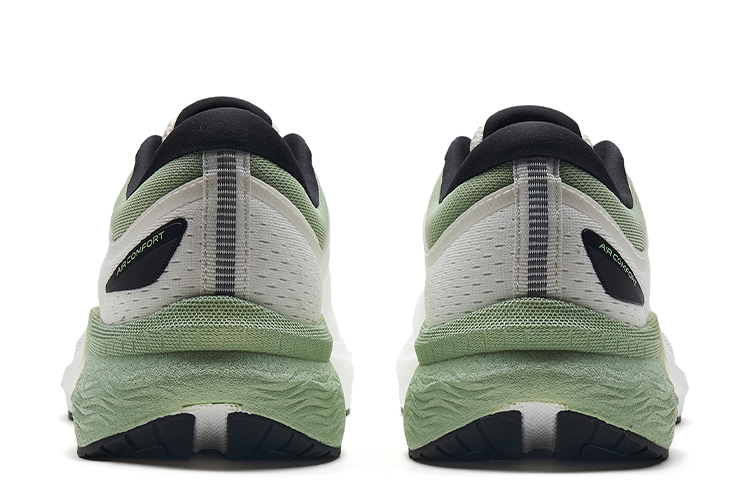 XTEP Comfortable Slip Resistant Abrasion Resistant Low top Running Shoes Men’s Sail White/Mountain Green