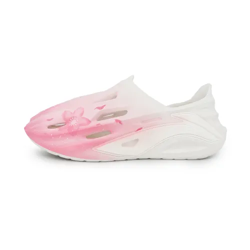 Li Ning BADFIVE Clogs Men's White Pink