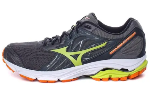 Mizuno Inspire 14 Low Tops White Gray Yellow
