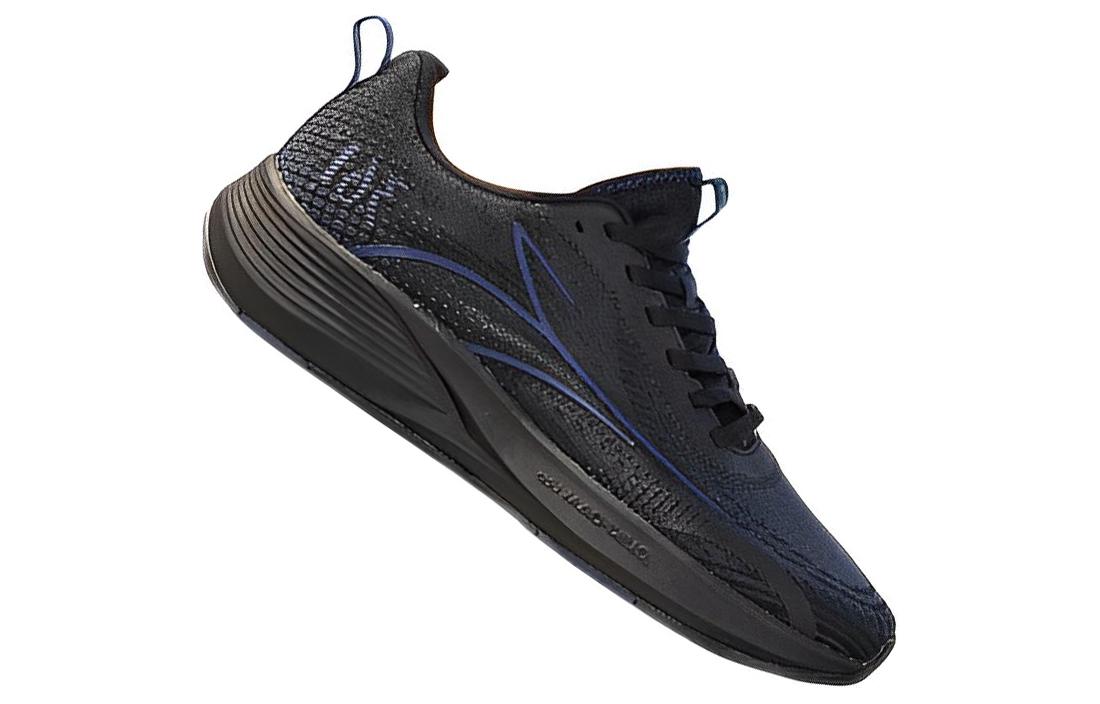 361° Feather Slip Resistant Abrasion Resistant Low top Running Shoes Men’s Black Blue