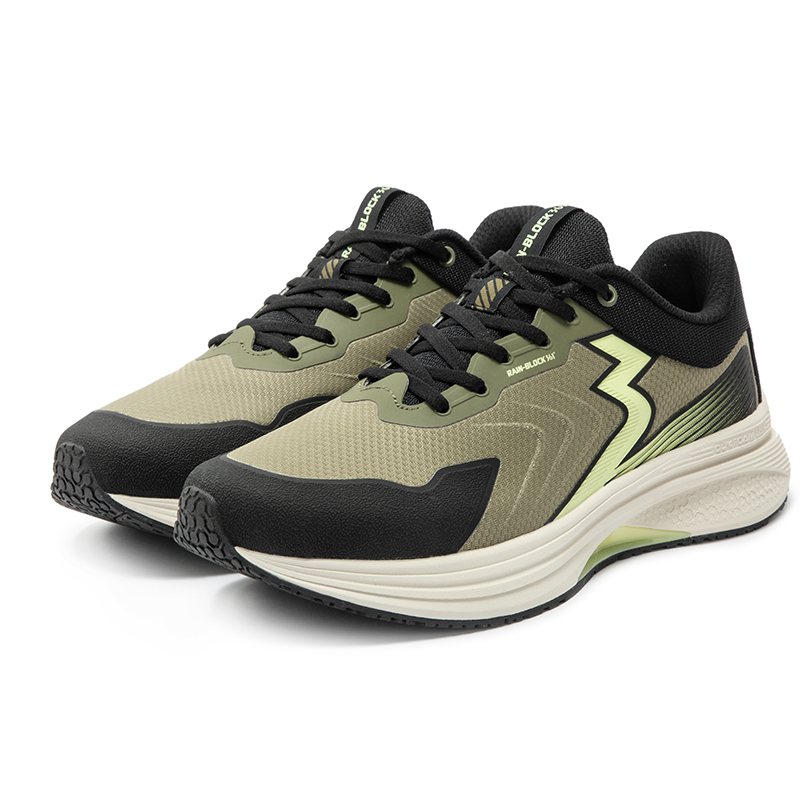 361° Cushioning, Wear Resistant Low top Casual Running Shoes Men’s Green