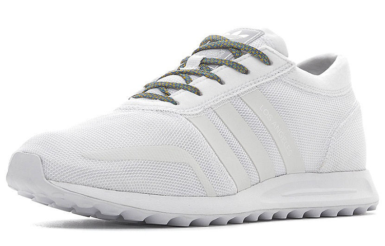 Adidas Originals Los Angeles Sports Fabric Abrasion Resistant Abrasion Resistant Low top Running Shoes Men’s White