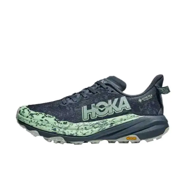 HOKA ONE ONE Speedgoat 6 Gore Tex Thunder Cloud Mint Fluorite Women's