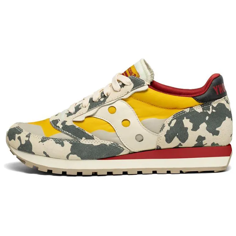 Saucony Fashion Fabric Cushioning Slip Resistant Abrasion Resistant Lightweight Low top Running Shoes Unisex
