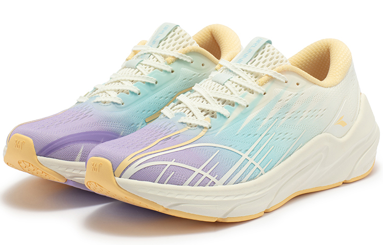 361° Fly Tough, Galaxy Breathable And Resilient Low top Running Shoes Women’s White Purple