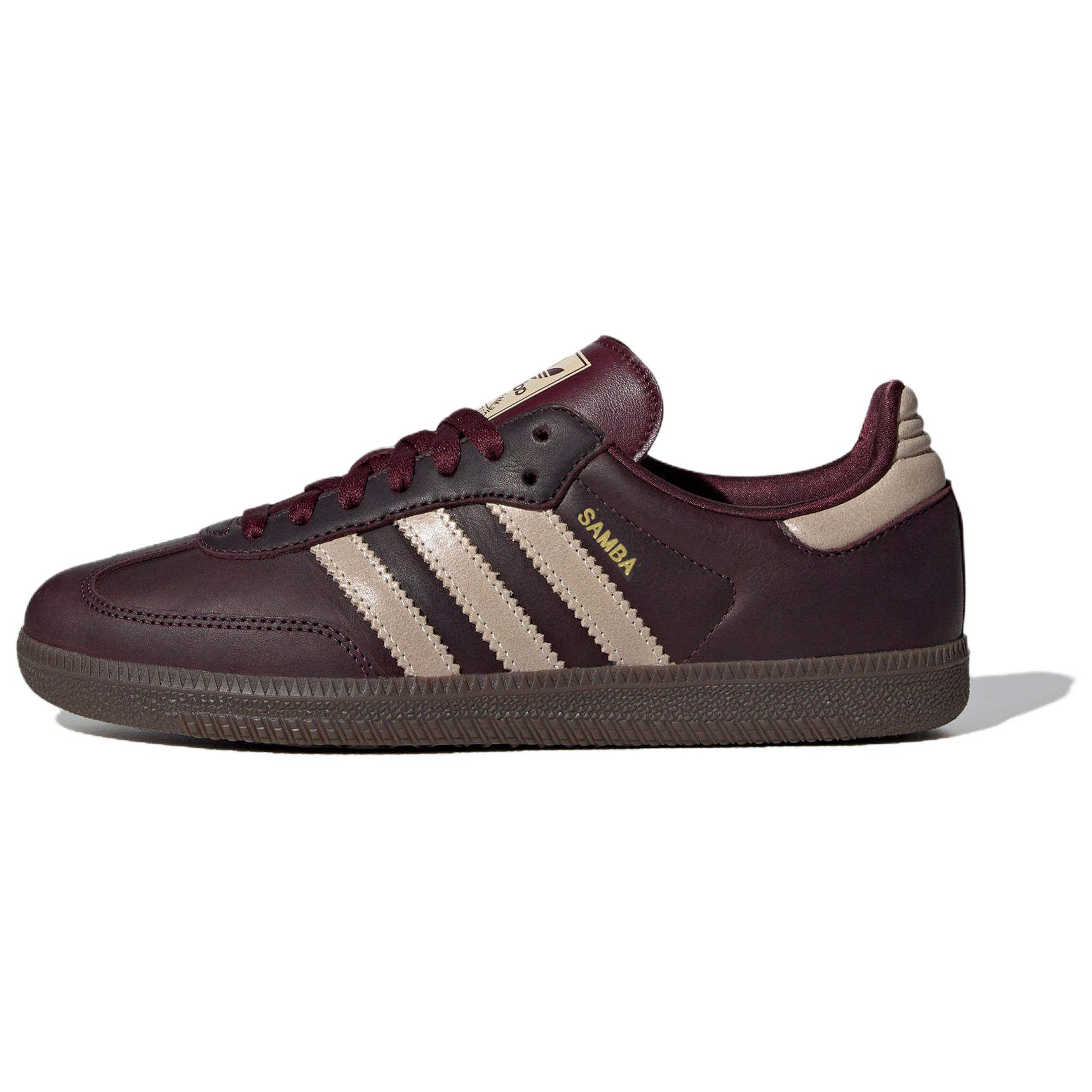 Samba Wmns Adidas Originals Og 'Maroon Crystal Sand' Women's