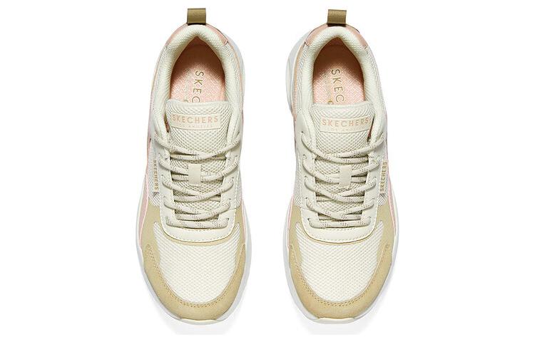 Skechers Street Uno Peaks Shoes ‘White Tan Pink’ Women’s