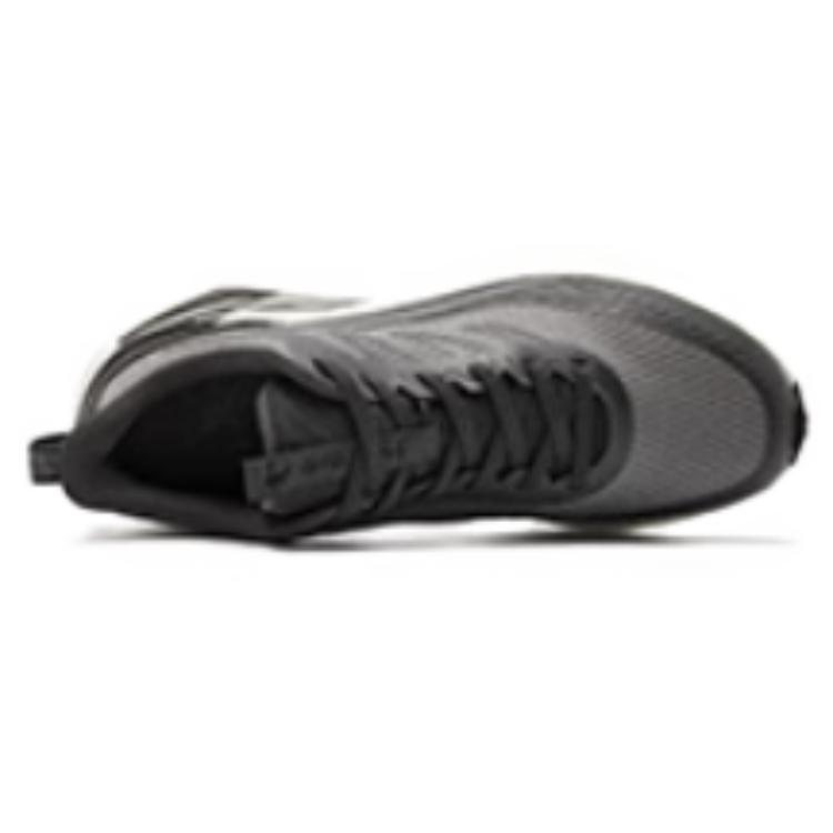 QIAODAN Cushioning Slip Resistant Breathable Low top Casual Running Shoes Men’s Gray