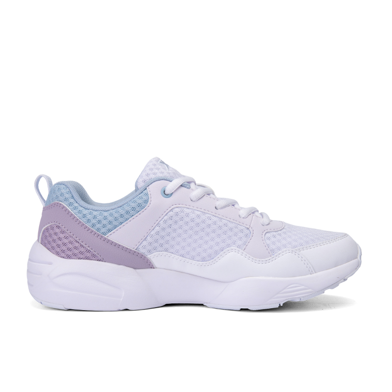 XTEP Comfortable Abrasion Resistant Breathable Low top Running Shoes Women’s White Purple