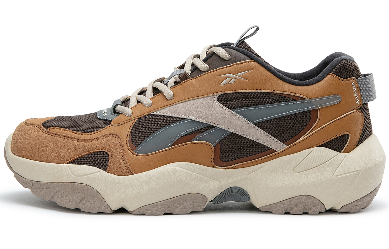Reebok FLUFFI PUFF CN Low top Running Shoes Unisex Brown Yellow