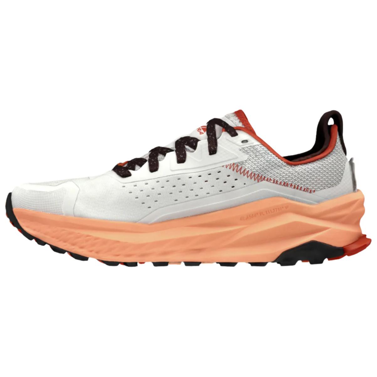 Altra Slip Resistant Abrasion Resistant Low top Trail Running Shoes Unisex White Orange