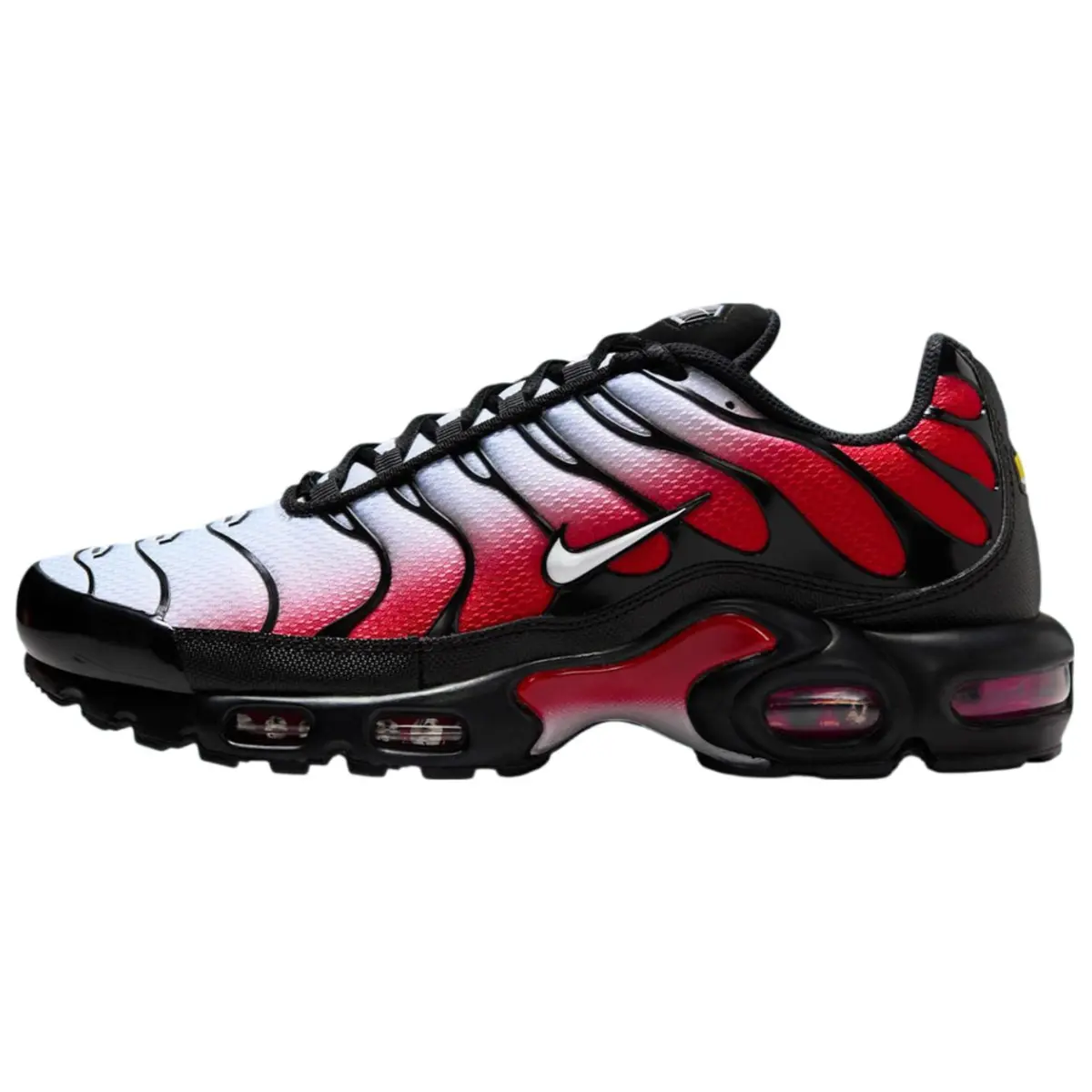 Nike Air Max Plus Pure Platinum University Red Black White