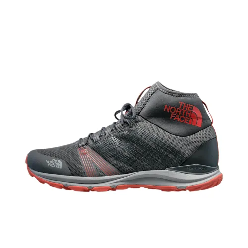 THE NORTH FACE Low top Running Shoes Men's Black Red