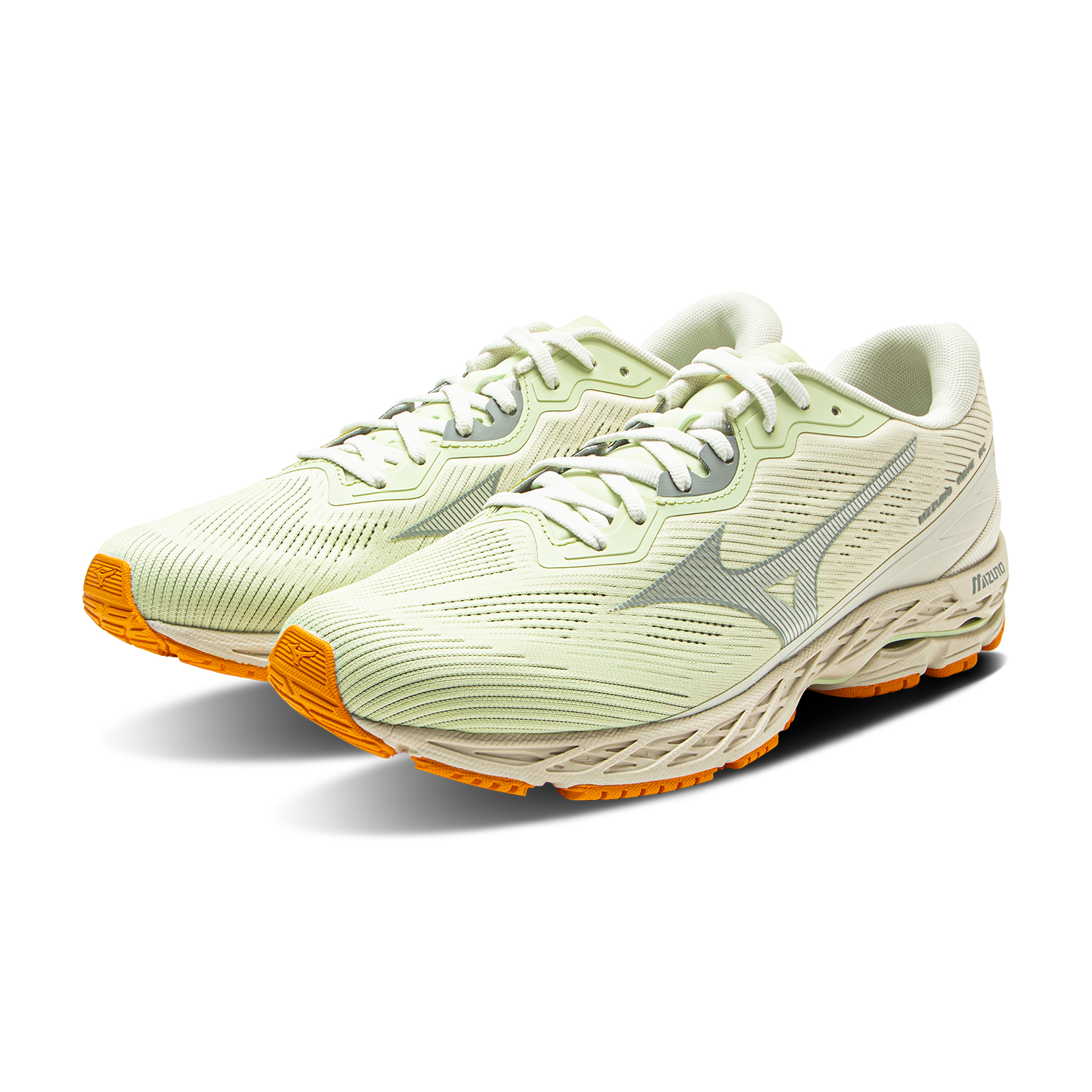 Mizuno WAVE RC Abrasion Resistant Low top Physical Fitness Test & Exam Running Shoes Unisex Light Green