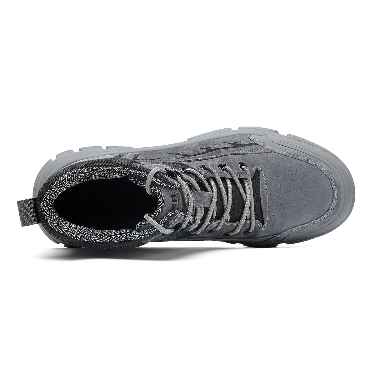 Jeep High top Outdoor Shoes Men’s Gray