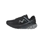 MBT Comfortable Mesh Cushioning Breathable Height Increasing Rebound Low top Casual Running Shoes Women's Black Gray