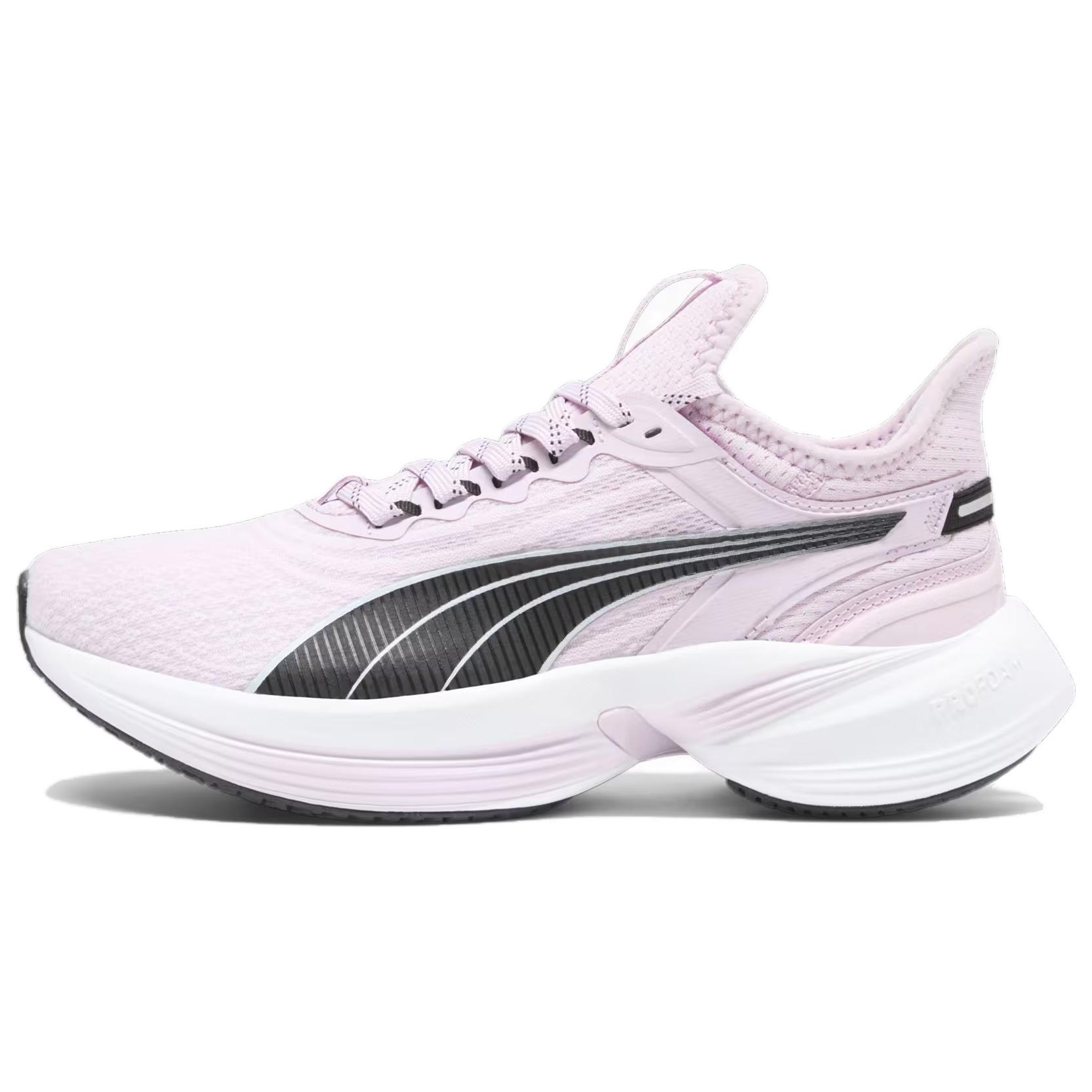 PUMA Conduct Pro Cushioning Slip Resistant Low top Trail Running Shoes Women's White Pink