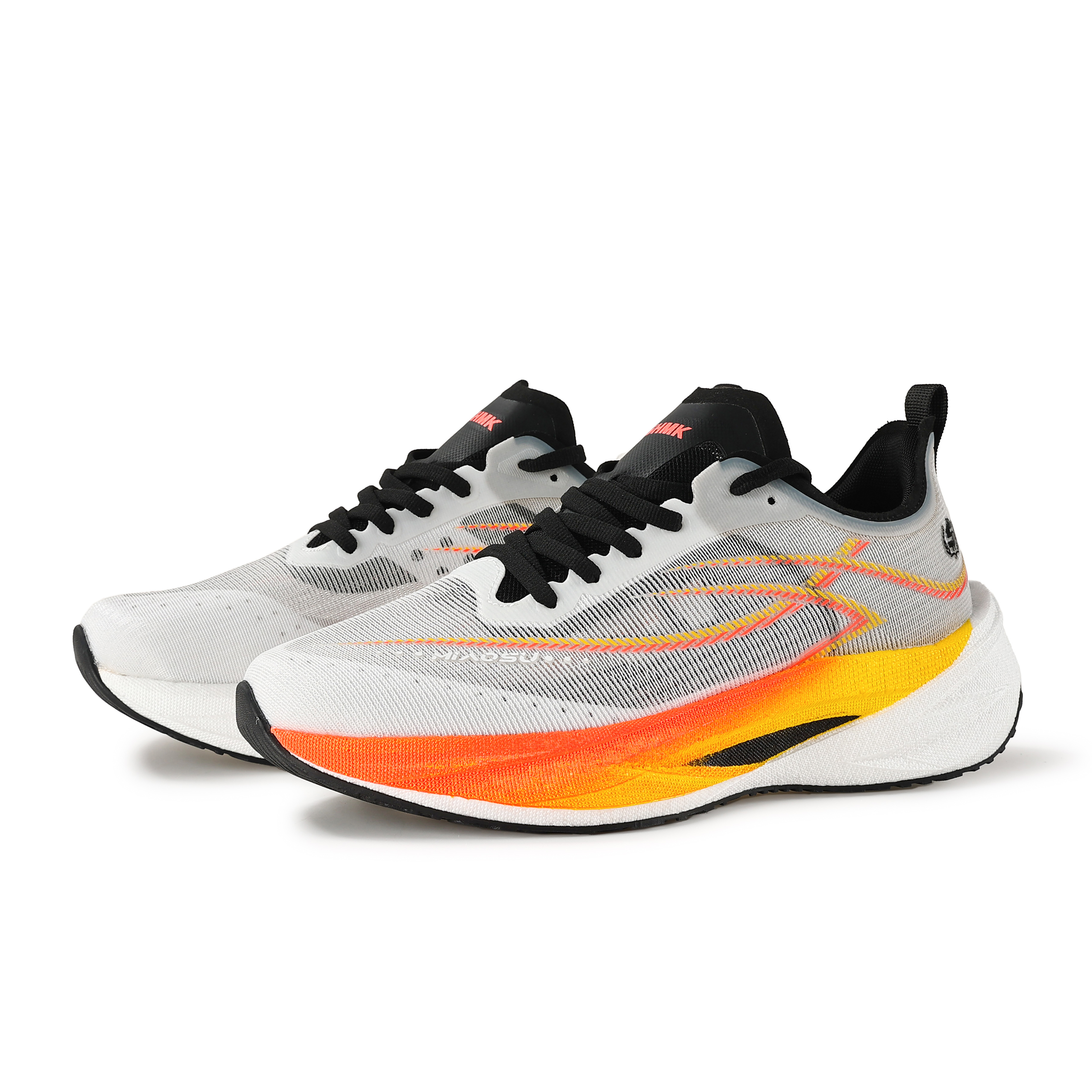 SHMK SUPREME Running Shoes Unisex Low Top Black/Orange