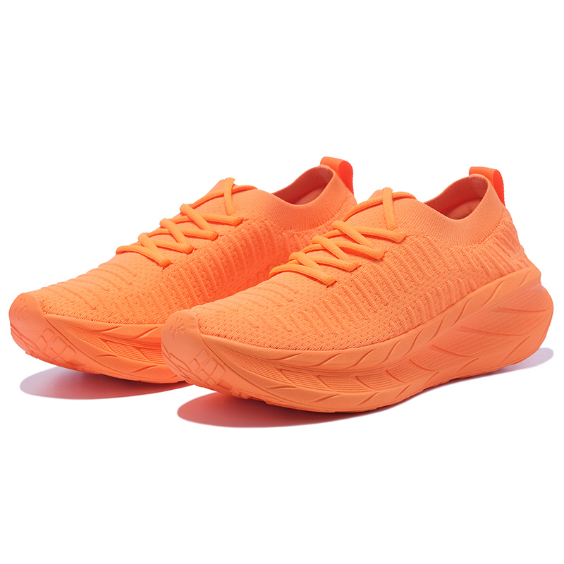 BMAI Wanderer Cushioning Breathable Lightweight Low top Casual City Commuting Running Shoes Men’s Orange
