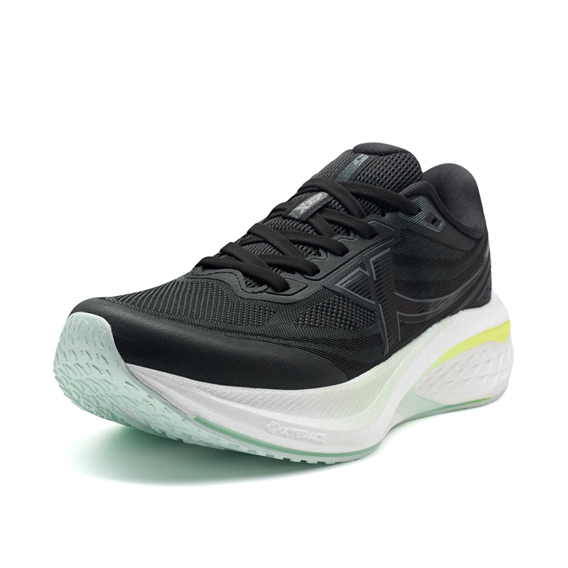 XTEP 5 Speed 3 Cushioning Breathable Low top TPU Physical Fitness Test & Exam Training Running Shoes Women’s Black