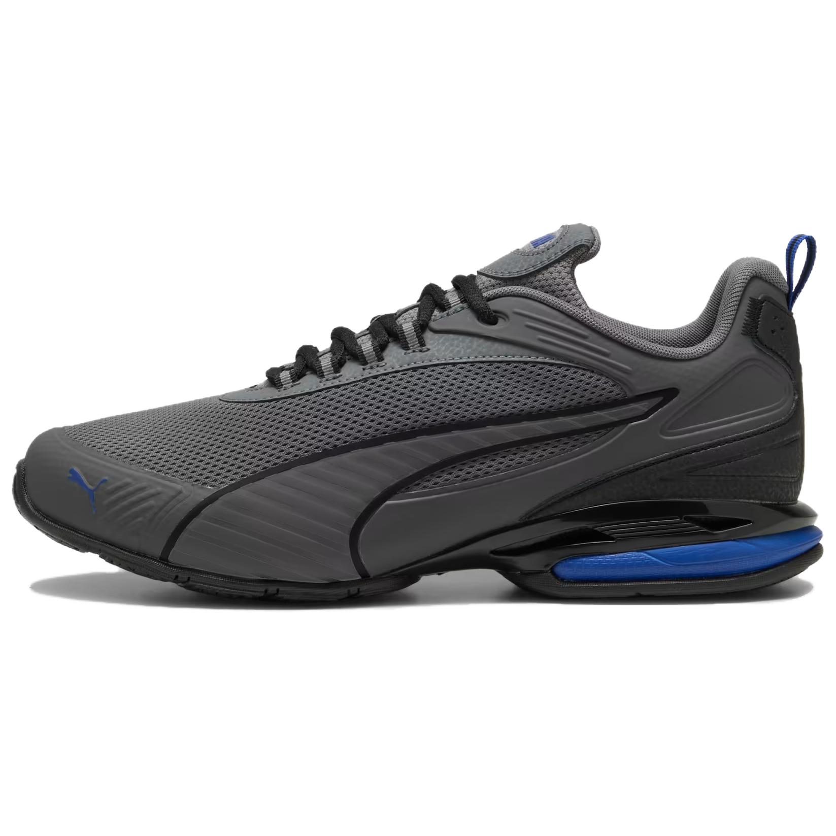 PUMA Slip Resistant Slip Resistant Low top Casual Running Shoes Unisex Gray Black