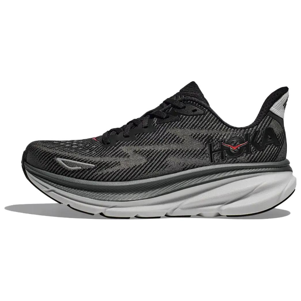 Мужские кроссовки HOKA HOKA ONE ONE Clifton 9 (черно-серые)