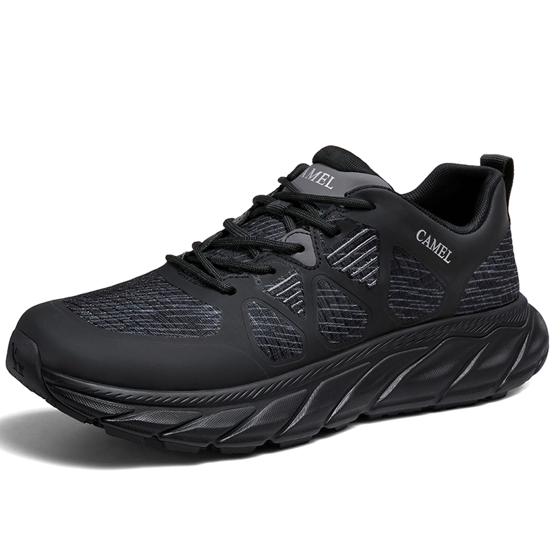 CAMEL Outdoor Shoes Men’s Low Top Black/Khaki