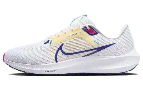 Nike Air Zoom Pegasus 40 White Deep Royal Blue