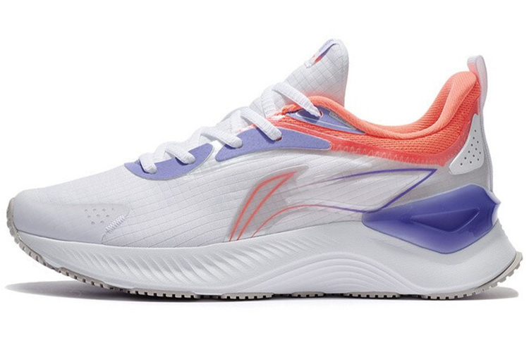 Li Ning YueYing Element Running Shoes Women's Low Top White/Purple