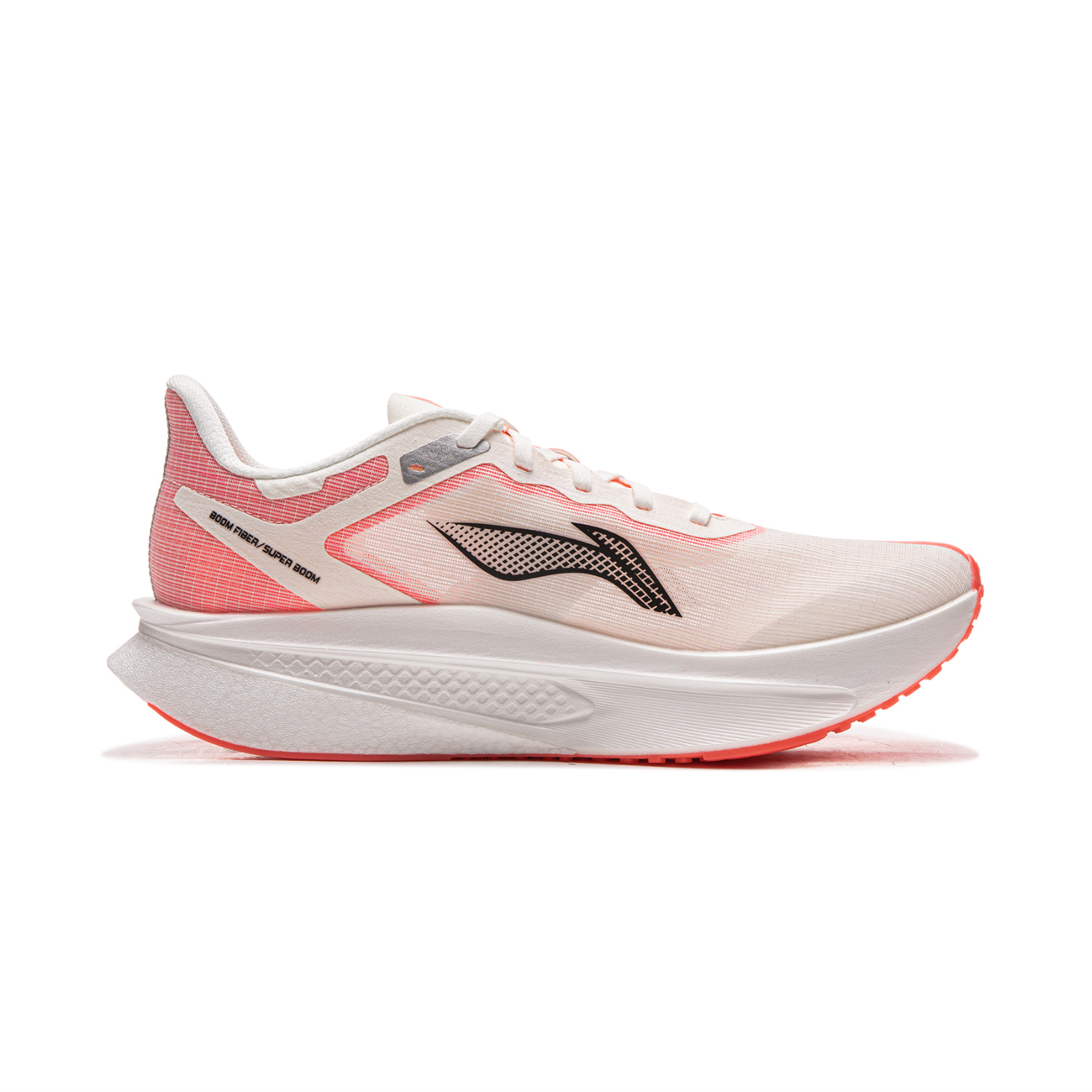 Li Ning Feidian 6 Challenger Low top Carbon Plate Casual Running Shoes Men’s Champagne White