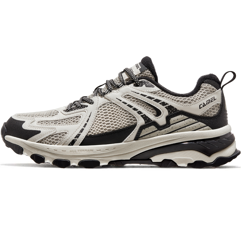 CAMEL Camel Chasing Light 1.0 plus velvet, wear-resistant, comfortable, sports, shock-absorbing, jogging, warm, low-top running shoes, men's style