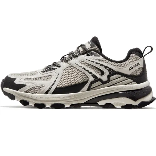 CAMEL Camel Chasing Light 1.0 plus velvet, wear-resistant, comfortable, sports, shock-absorbing, jogging, warm, low-top running shoes, men's style