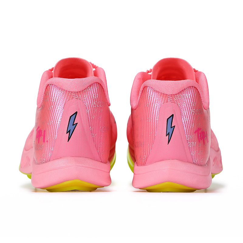 CIERSES Running Shoes Unisex Fluorescent Coral Powder