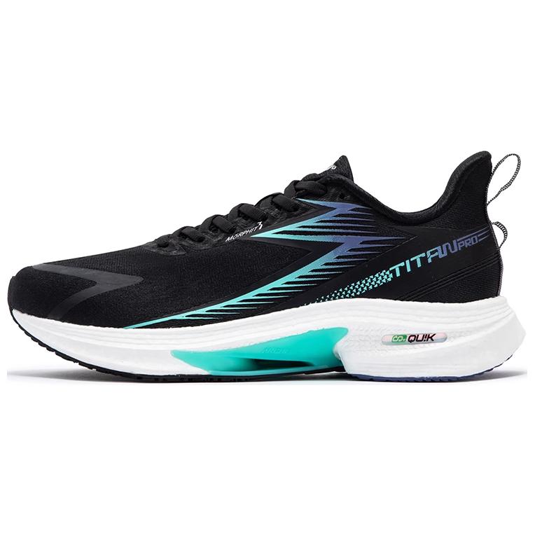 361° TITAN Ⅱ PRO Cushioning Abrasion Resistant Slip Resistant Low top Running Shoes Men’s Black Blue