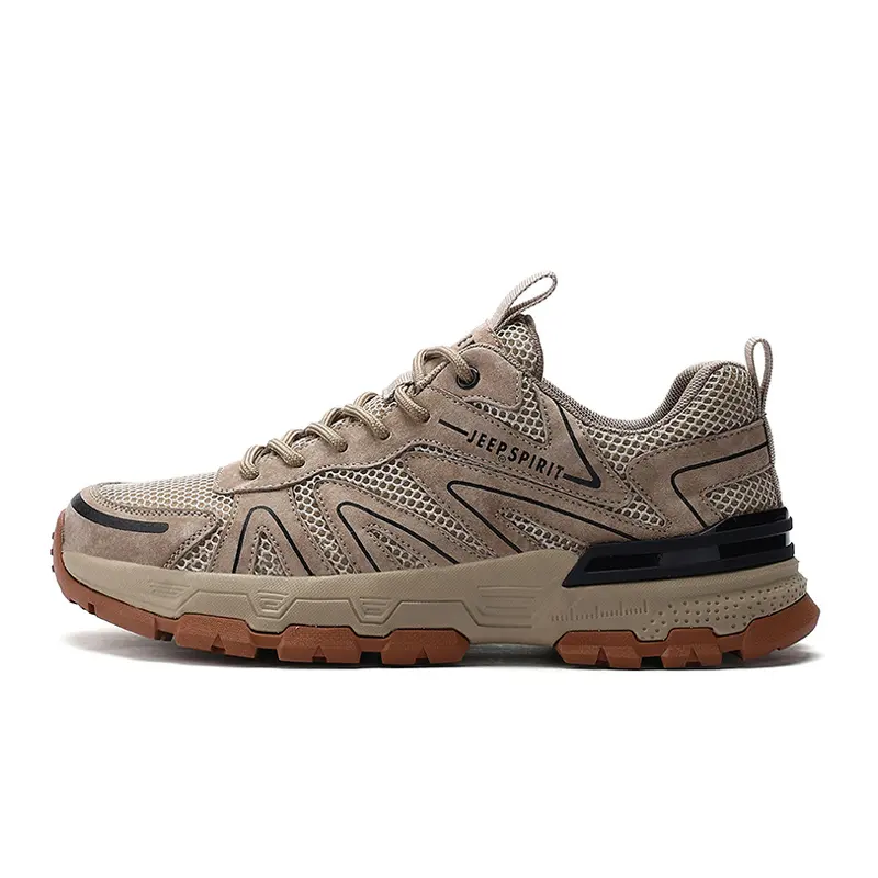 JEEP SPIRIT Cushioning Abrasion Resistant Breathable Lightweight Height Increasing