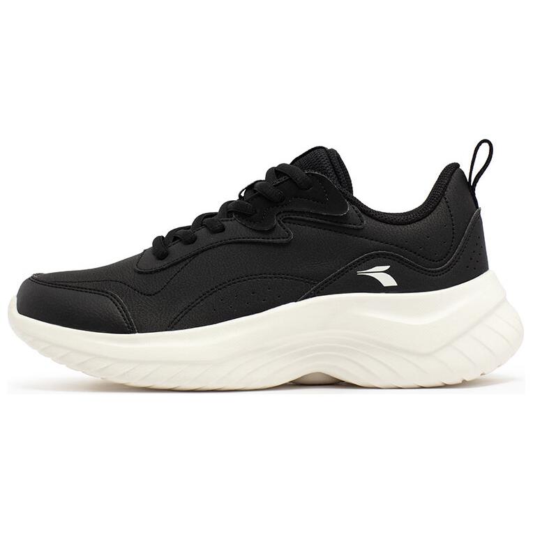 361° Abrasion Resistant Low top Running Shoes Women’s Black White