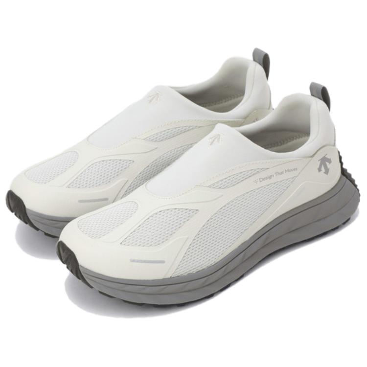 DESCENTE Terrain D Abrasion Resistant Low top Casual Training City Commuting Running Shoes Unisex White