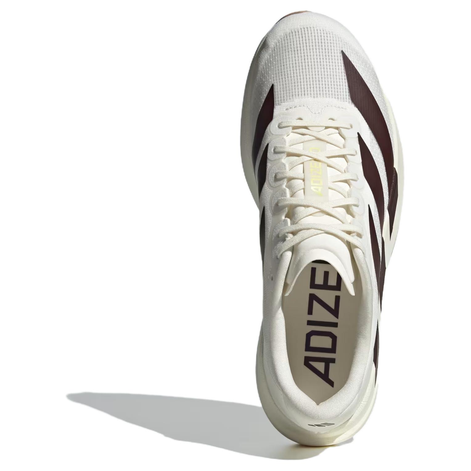 Adidas Adizero Evo SL Height Increasing Marathon Long Distance Running Sprint Racing Running Shoes Men’s White
