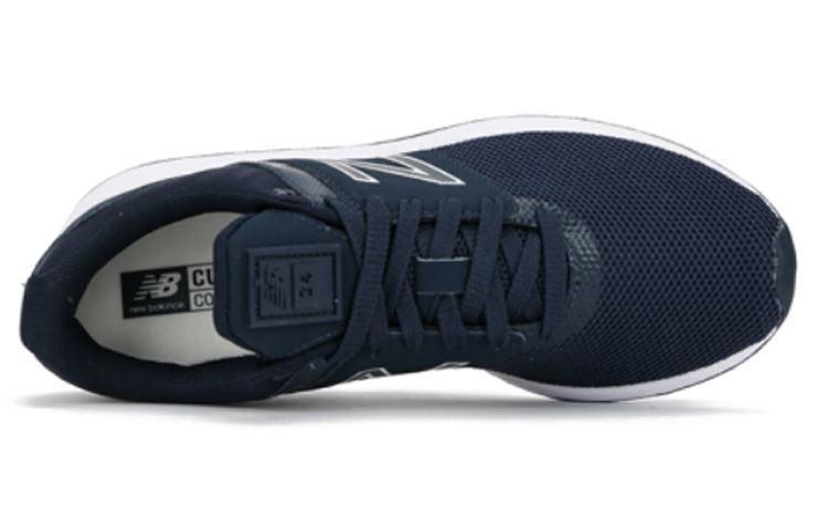 Женские кроссовки New Balance 24 (темно-синие) — Тёмно-синий / белый — фото 3