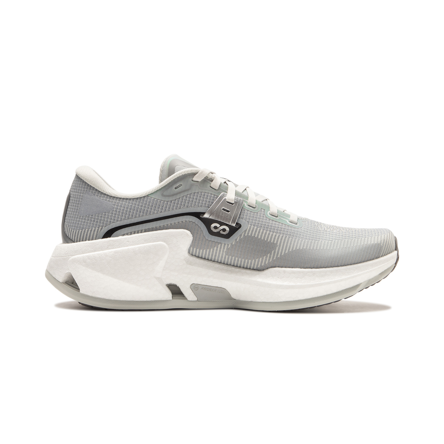 Li Ning Furious Rider 8 Cushioning Slip Resistant Abrasion Resistant Low top Running Shoes Men’s White Gray