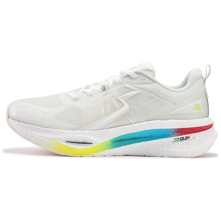 361° Swift Float Slip Resistant Abrasion Resistant Low top Casual Running Shoes Men’s Feather White Aquarius Blue