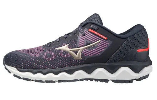 Mizuno Horizon 5 Running Shoes Women's Low Top Black/Purple