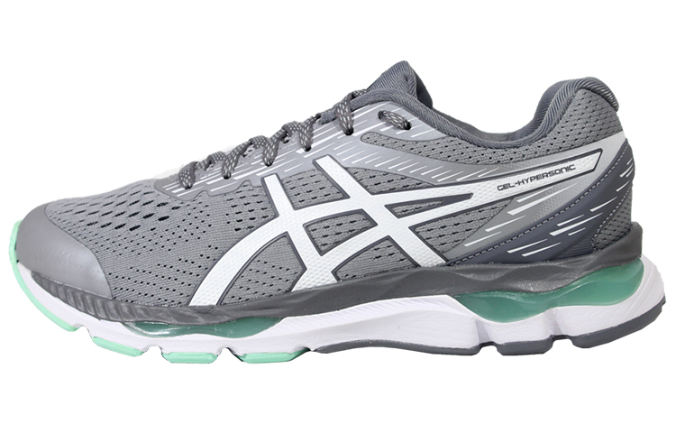 ASICS Gel Hyper Casual Breathable And Wear resistant Low top Running Shoes Women's Smoke Gray