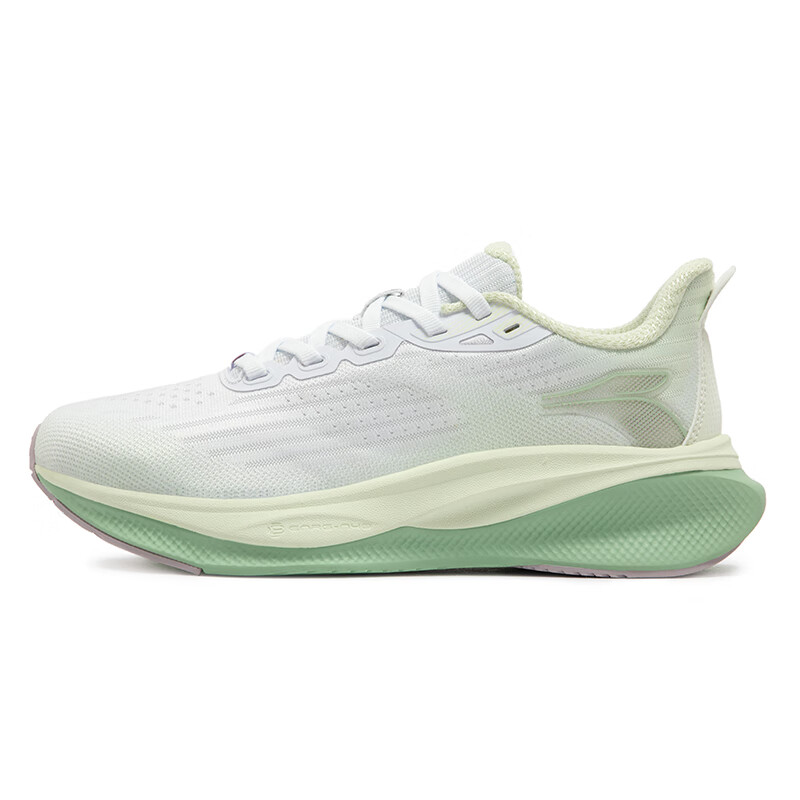 361° Magic Carpet Running Shoes Women’s Low Top 361 Degrees White/Melon Green