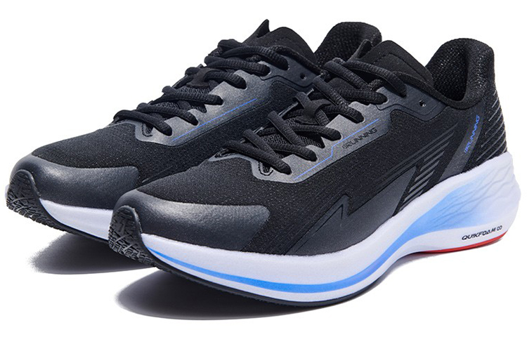 361° Flying Wing 2 Abrasion Resistant Abrasion Resistant Low top Running Shoes Men’s Black Blue