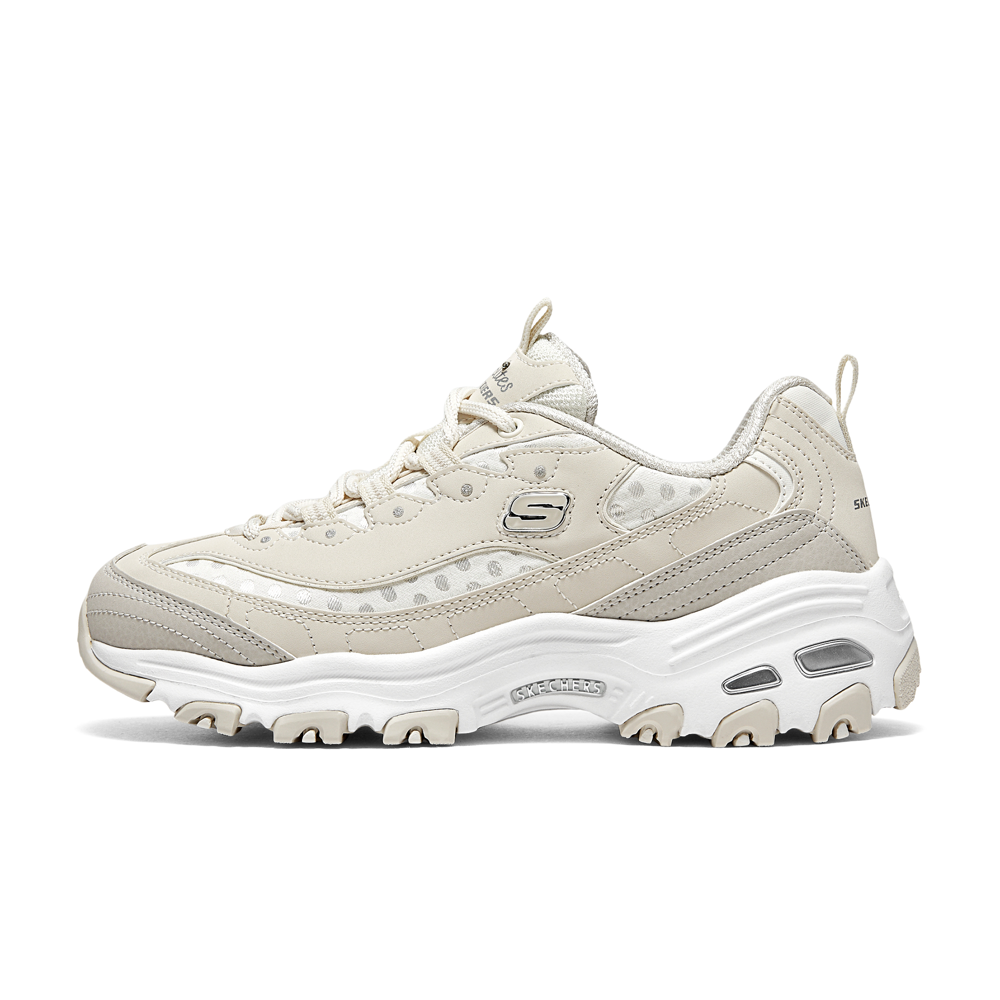 Skechers D’LITES 1.0 Low top Running Shoes Women’s Beige