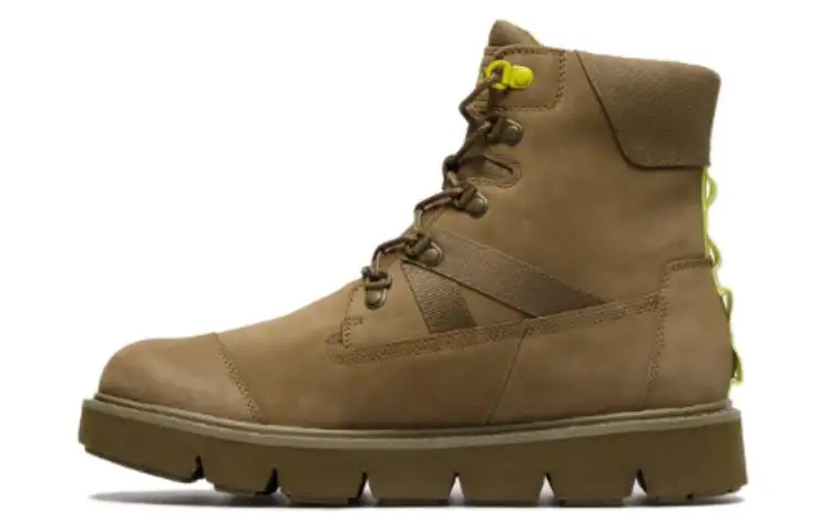 Timberland Raywood Abrasion Resistant Height Increasing Short Outdoor Boots Men's Brown